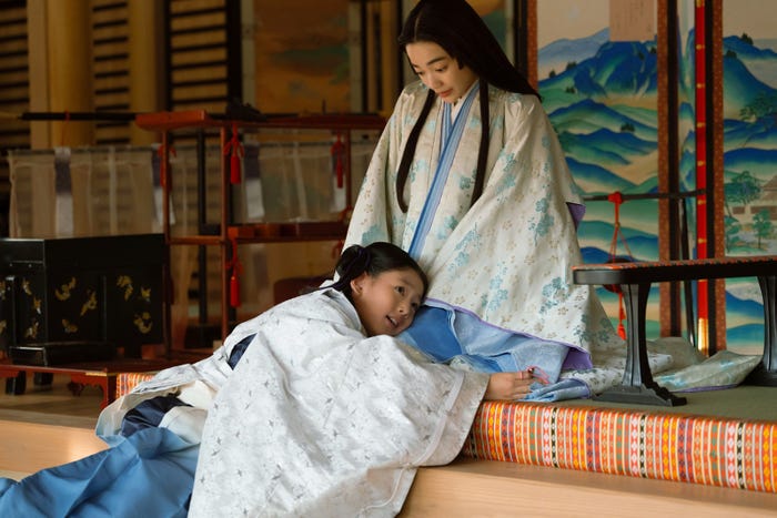 渡邉櫂、見上愛「光る君へ」第38話(C)NHK