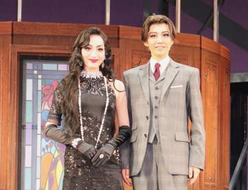 宝塚 宙組新人公演「黒蜥蜴」初主演の鳳城のあん「0番の責任の重さを感じました」 涙声であいさつ