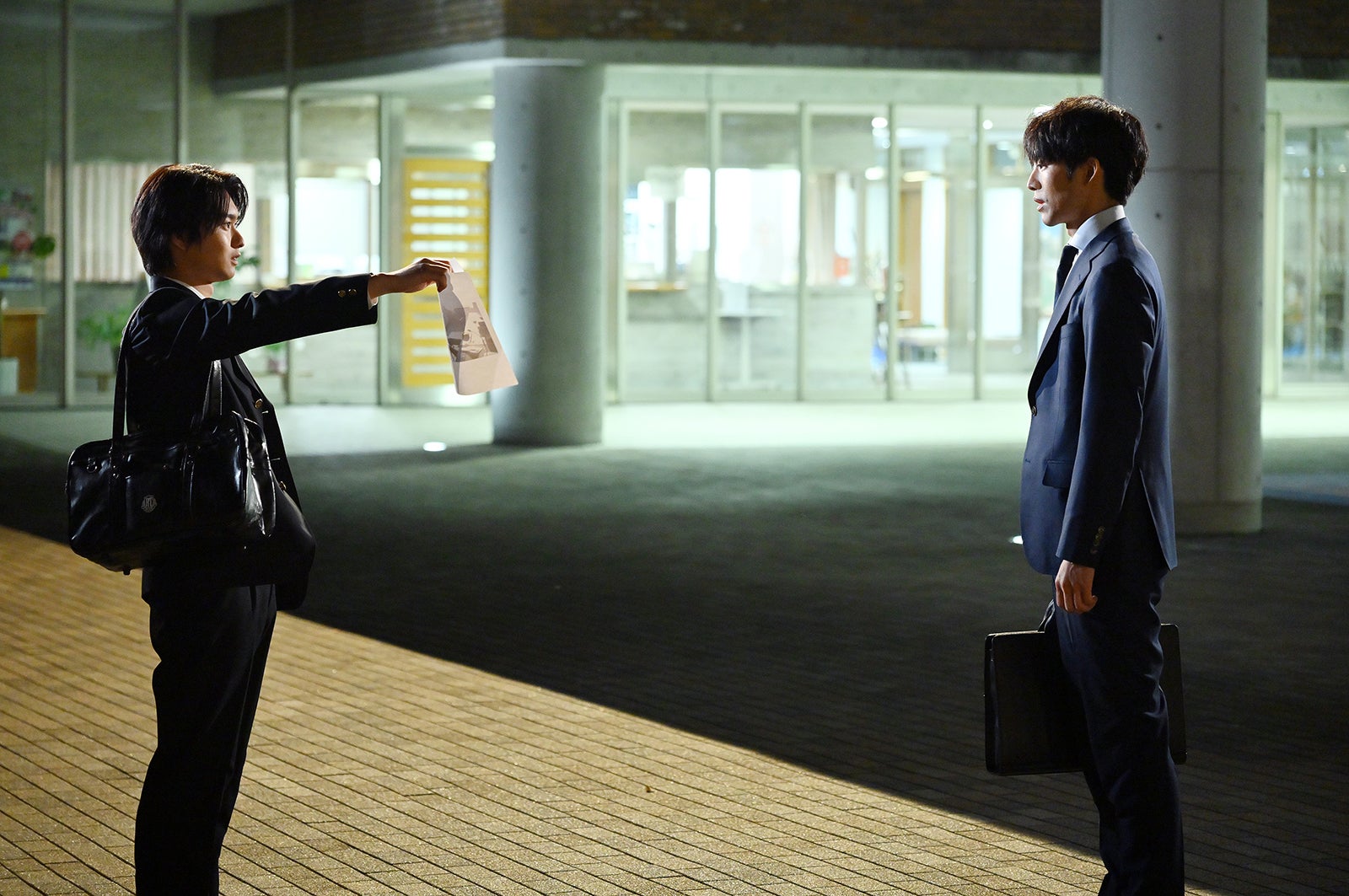 奥平大兼、松坂桃李「御上先生」第3話（C）TBS