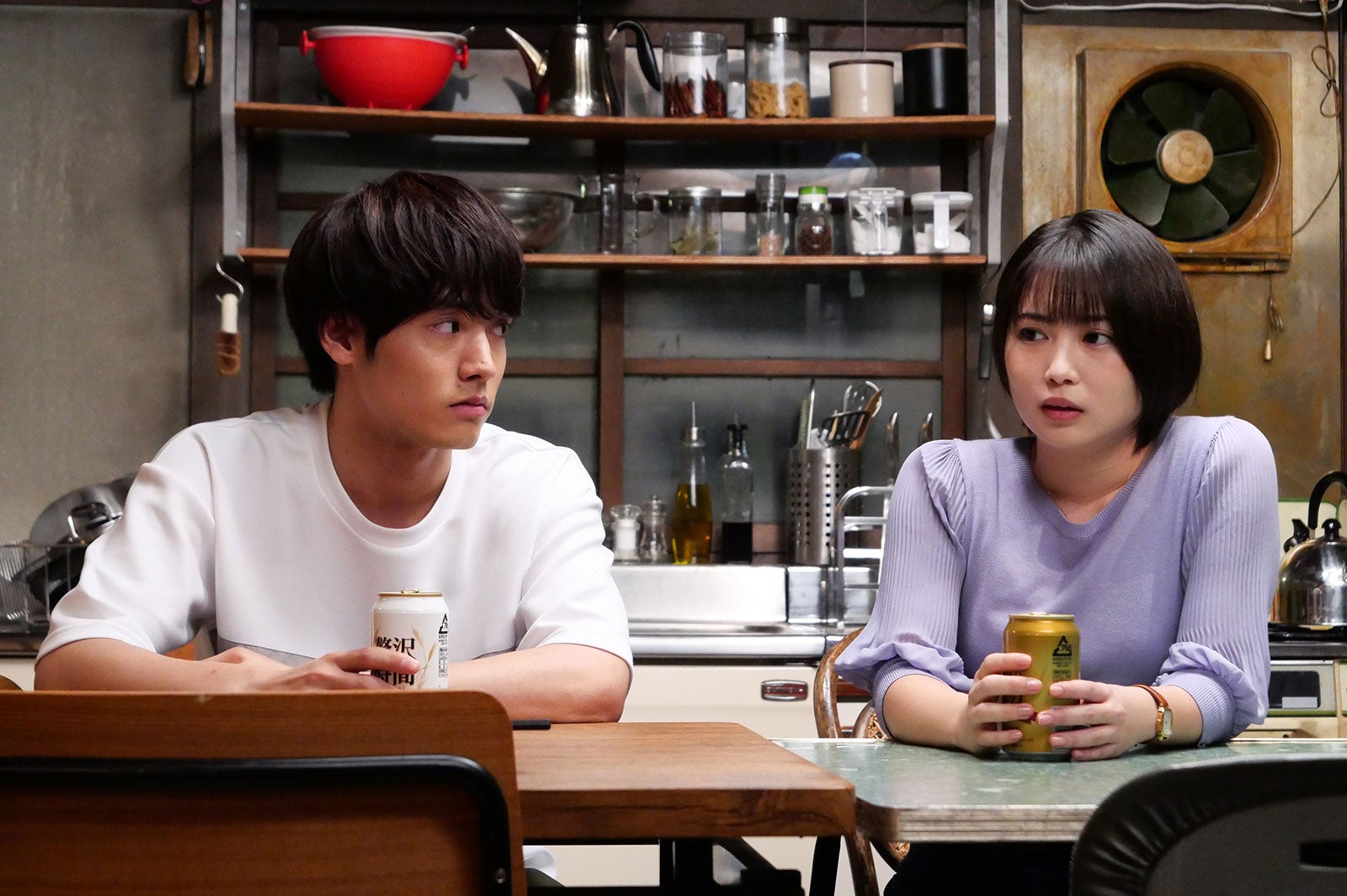 赤楚衛二、志田未来 「SUPER RICH」第4話より（C）フジテレビ