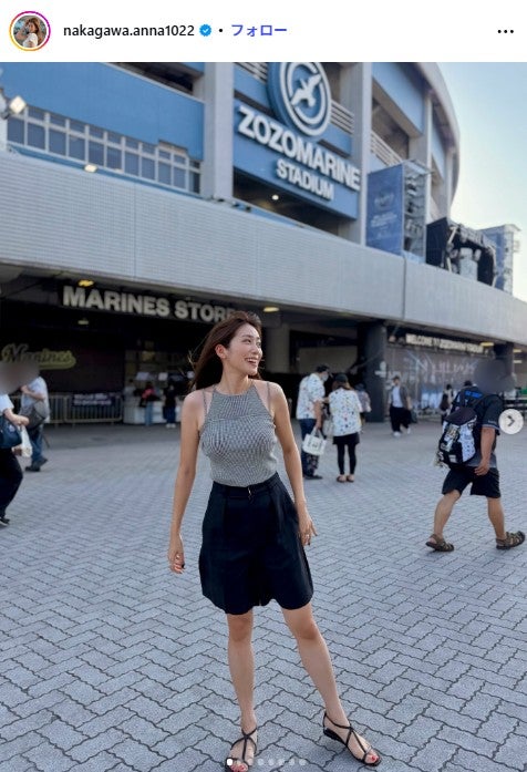 中川安奈Instagramより
