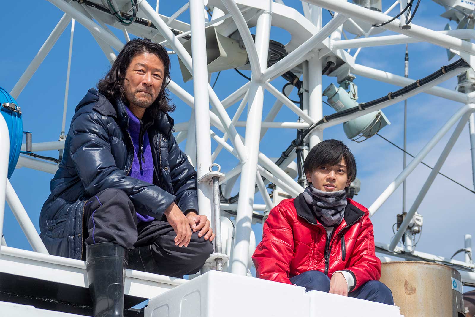 浅野忠信、永瀬廉（C）NHK