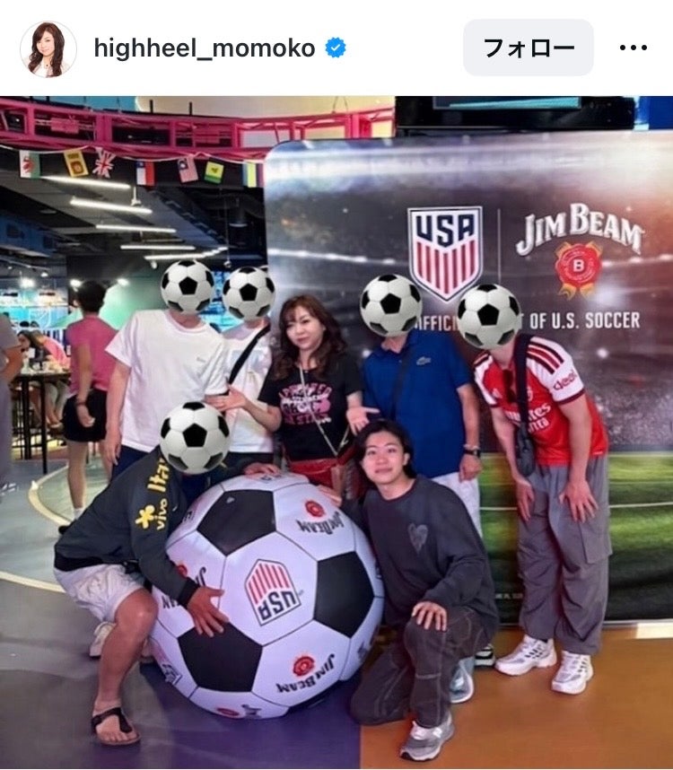 ハイヒール・モモコInstagramより