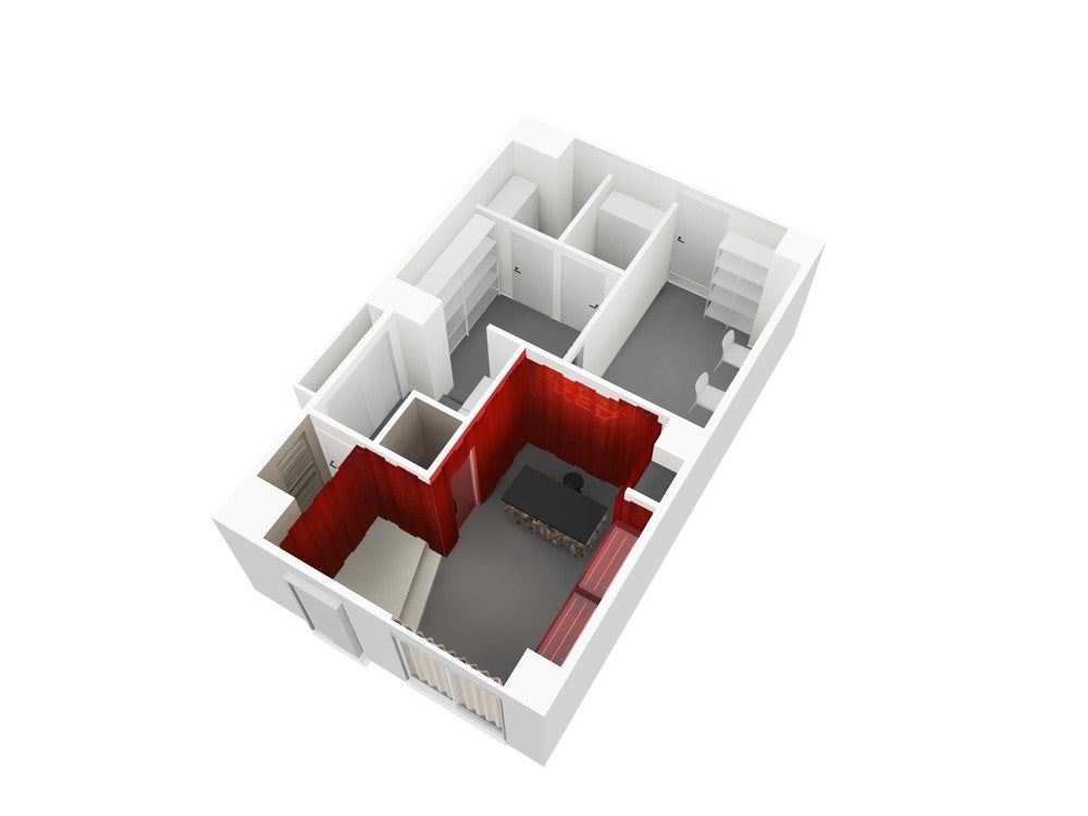 「レッド イーサウナ」上野に新感覚の個室サウナ、“ととのう”を可視化する仕掛けも