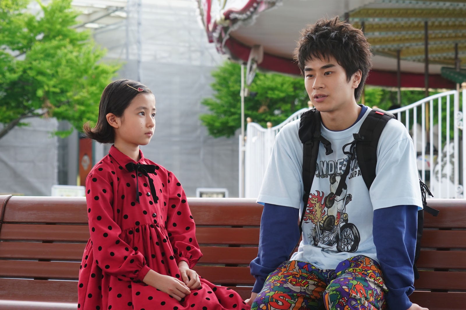 白山乃愛、前田旺志郎（C）日本テレビ