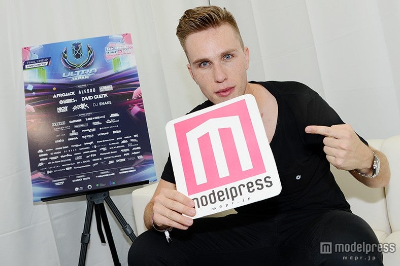 “世界DJ第8位”ニッキー・ロメロ「ULTRA JAPAN」で興奮　フェスを楽しむ方法＆夢を叶える秘訣を語る　モデルプレスインタビュー