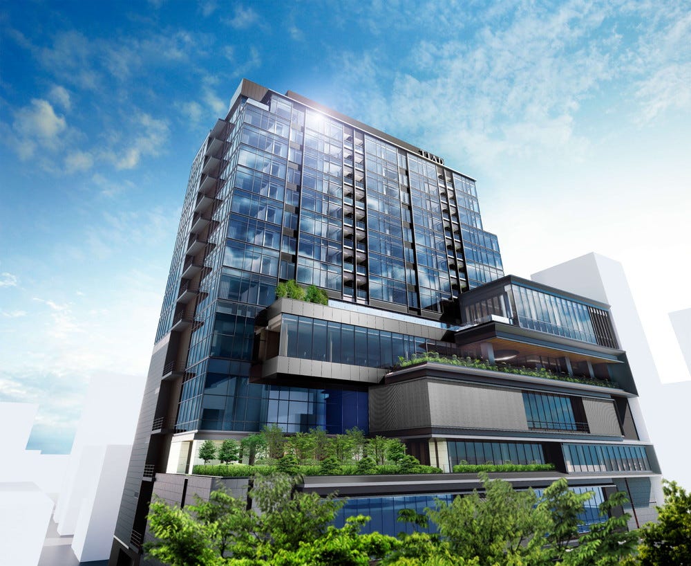 名古屋にラグジュアリーホテル「TIAD(ティアド)」2023年開業へ、久屋大通公園を一望