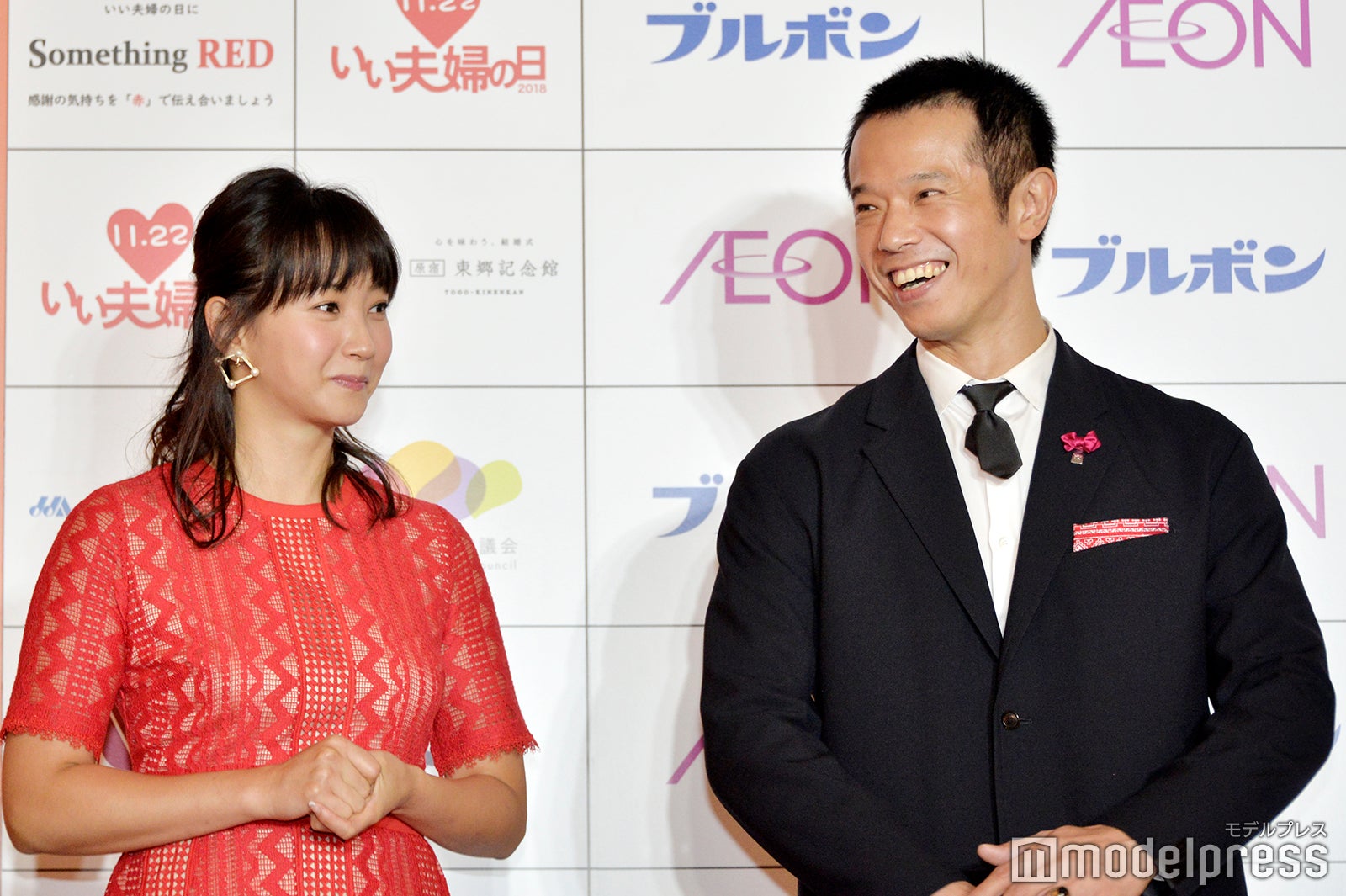 藤本美貴、庄司智春（C）モデルプレス