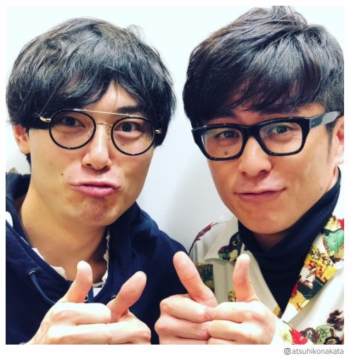 オリラジ藤森＆にゃんこスター・スーパー3助、“双子みたい”レアショットが話題