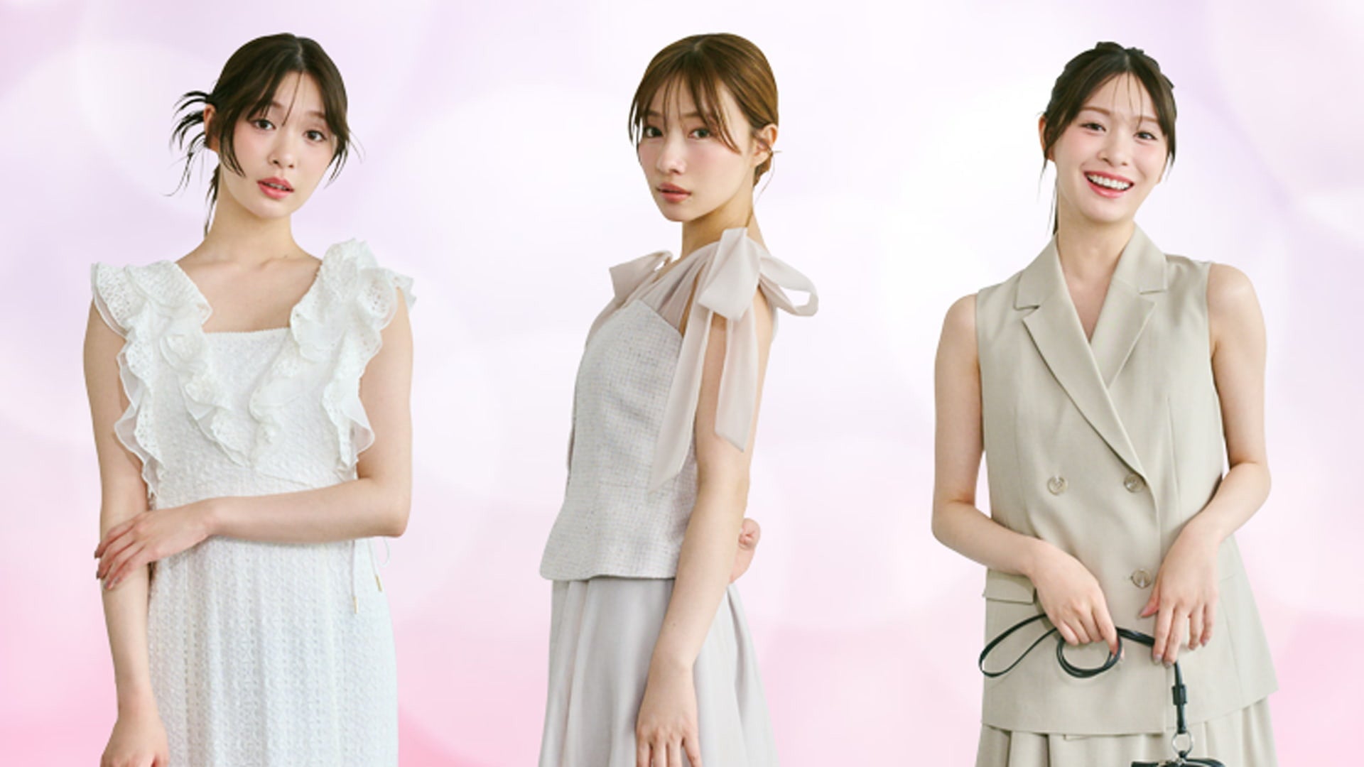 【勝負の日】にぴったり♡ ひと目で彼をドキッとさせる「正統派オトナワンピ」3選