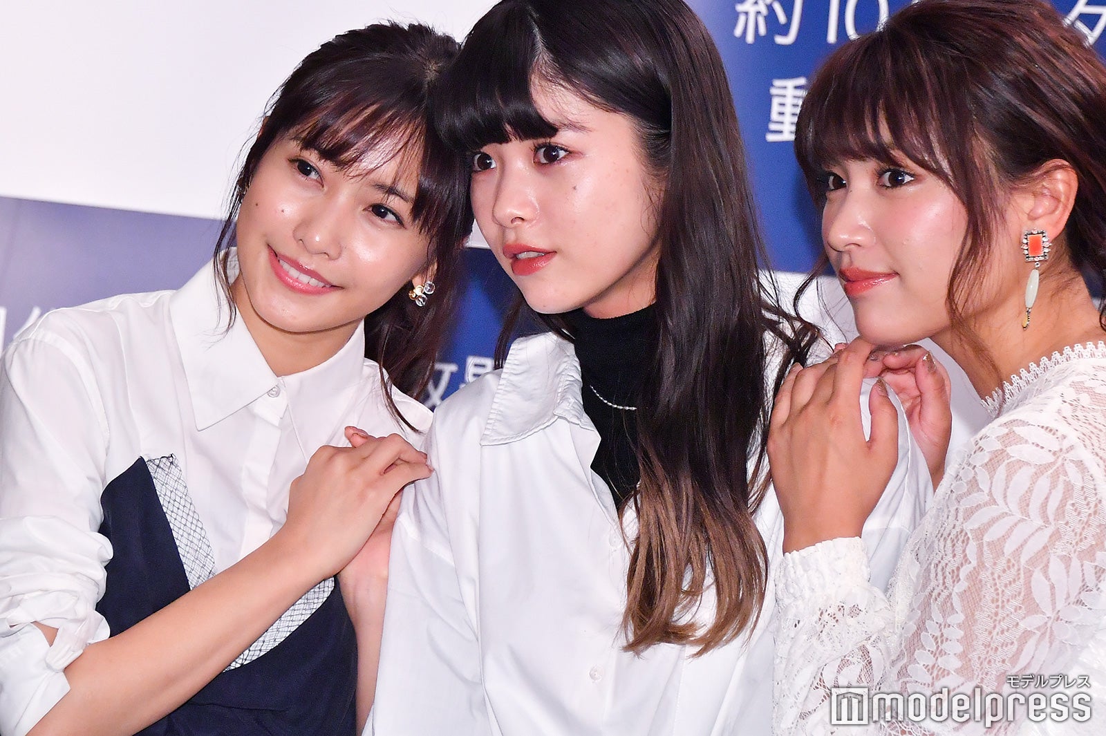 （左から）佐野ひなこ、馬場ふみか、久松郁実（C）モデルプレス