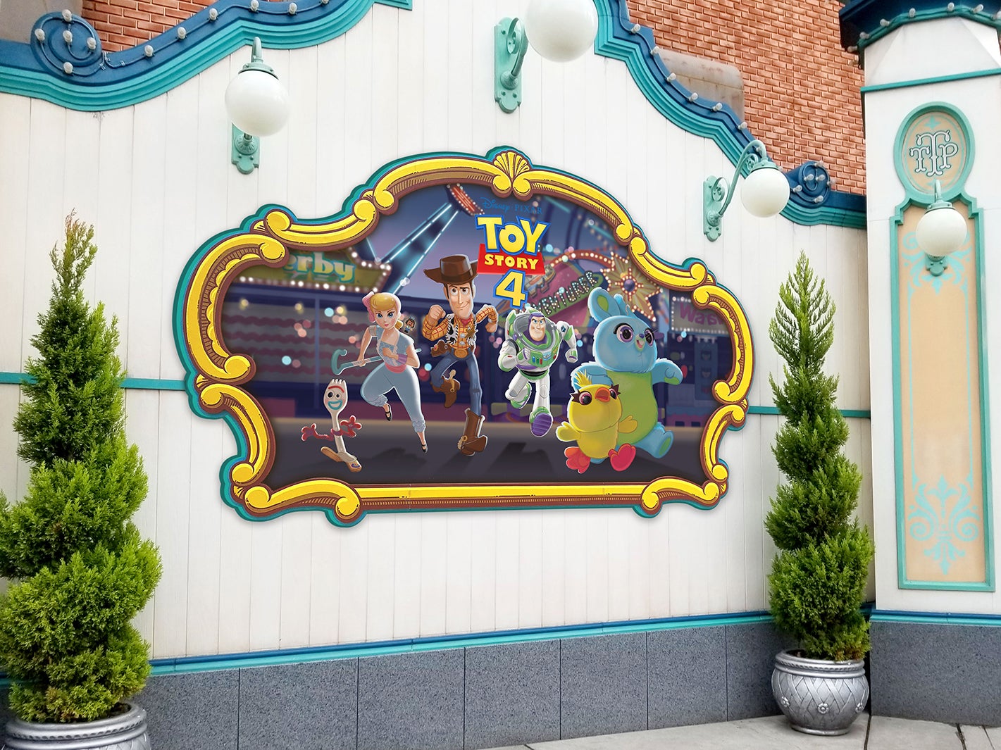 デコレーション／東京ディズニーシートイビル・トロリーパーク内※イメージ （C）Disney／Pixar