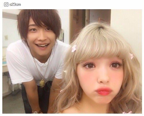 （左より）時人、藤田ニコル／「Popteen」でも人気を集める／時人Instagramより