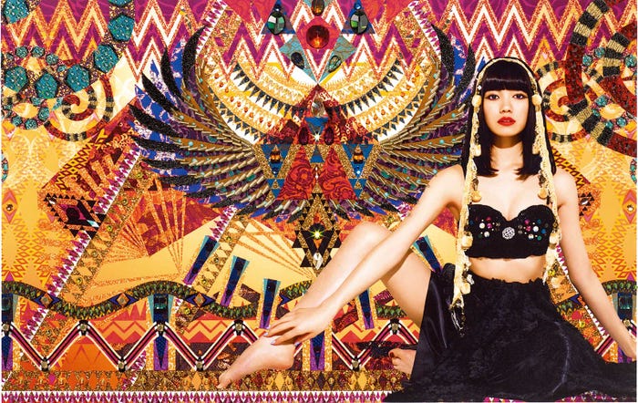 「美女採集」≪二階堂ふみ×コブラ≫2016 (C)asamikiyokawa(photo by 輿石 真由美/MILD)