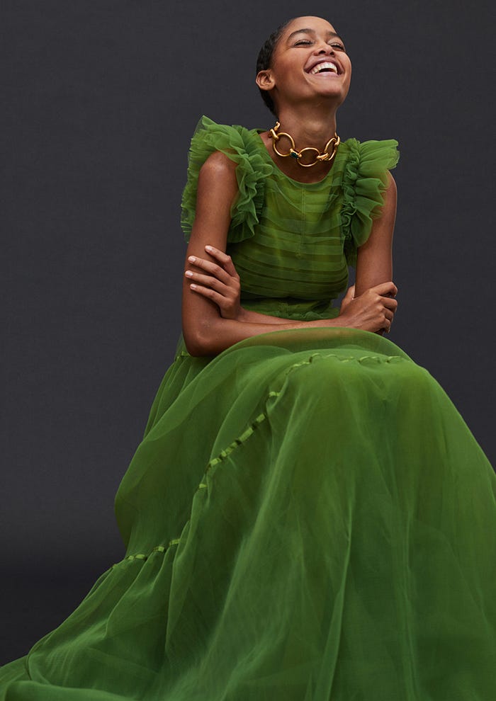 「H&M Conscious Exclusive (コンシャス・エクスクルーシヴ)2020 AW コレクション」(提供画像)