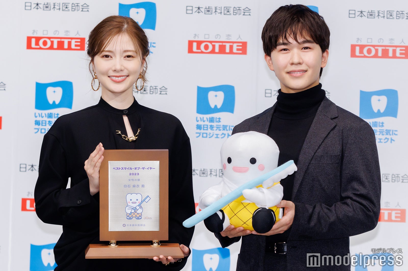 白石麻衣、鈴木福（C）モデルプレス