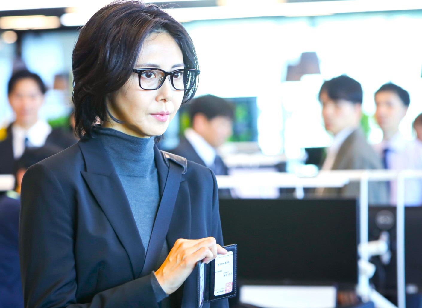 松嶋菜々子「おコメの女－国税局資料調査課・雑国室－」第1話（C）テレビ朝日