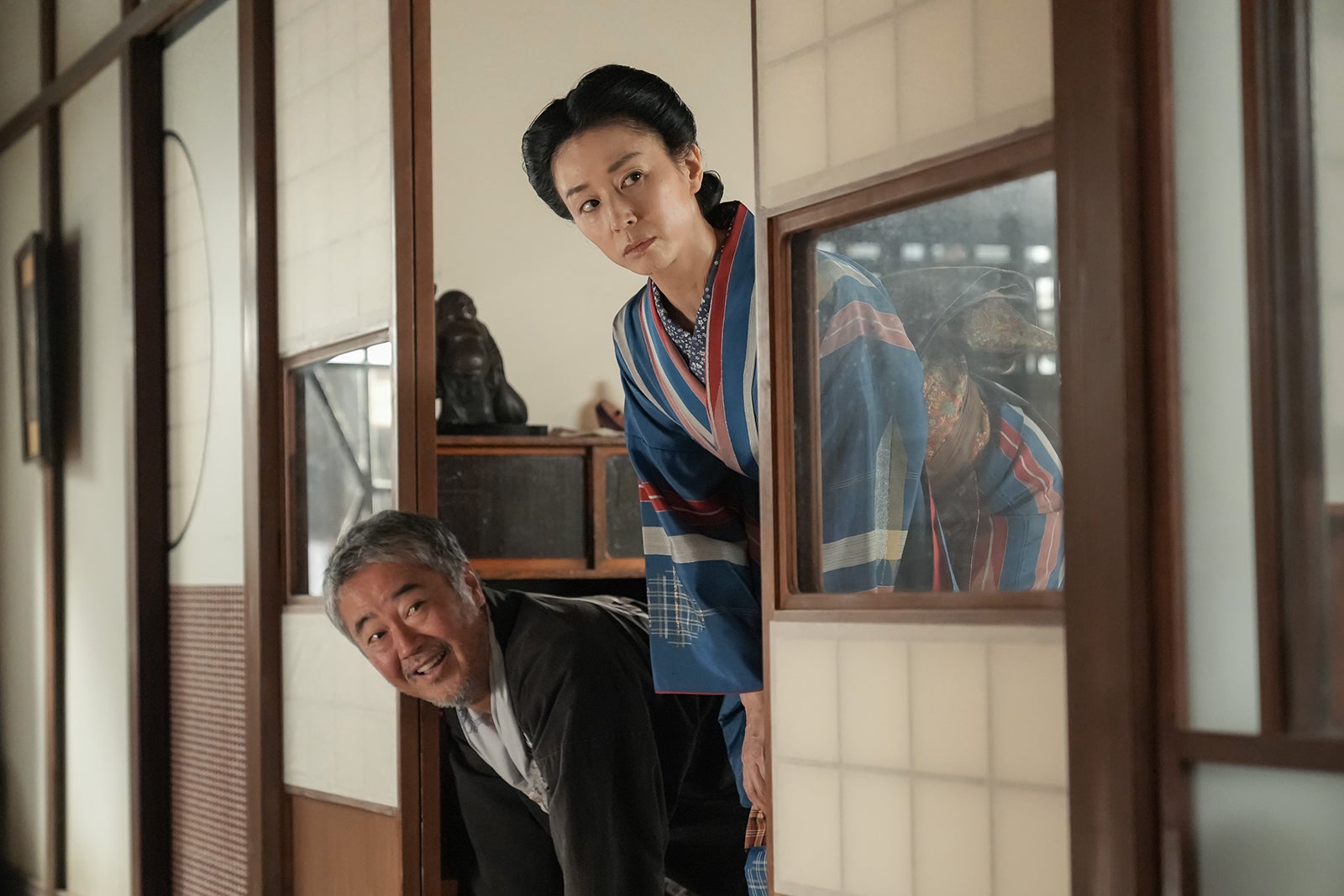 赤堀雅秋、中村優子「ブラッサム」第20話（C）NHK