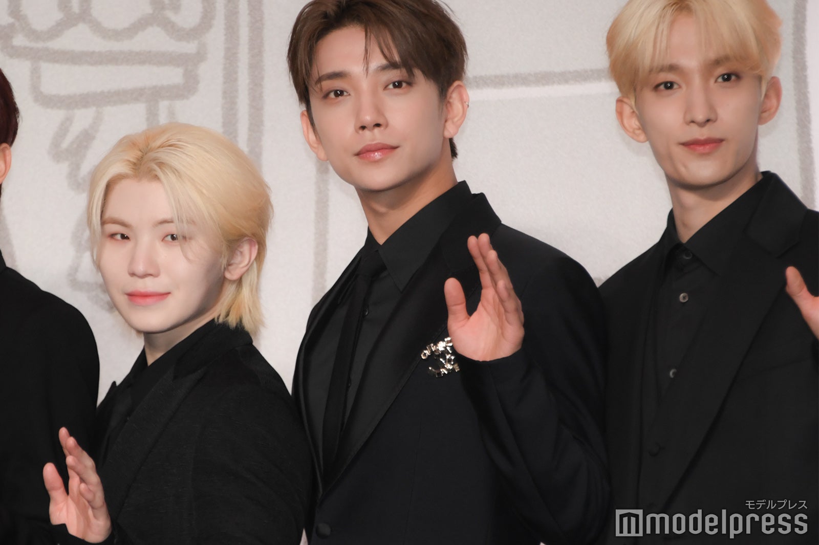 WOOZI（ウジ）、JOSHUA（ジョシュア）、DK（ドギョム）（C）モデルプレス