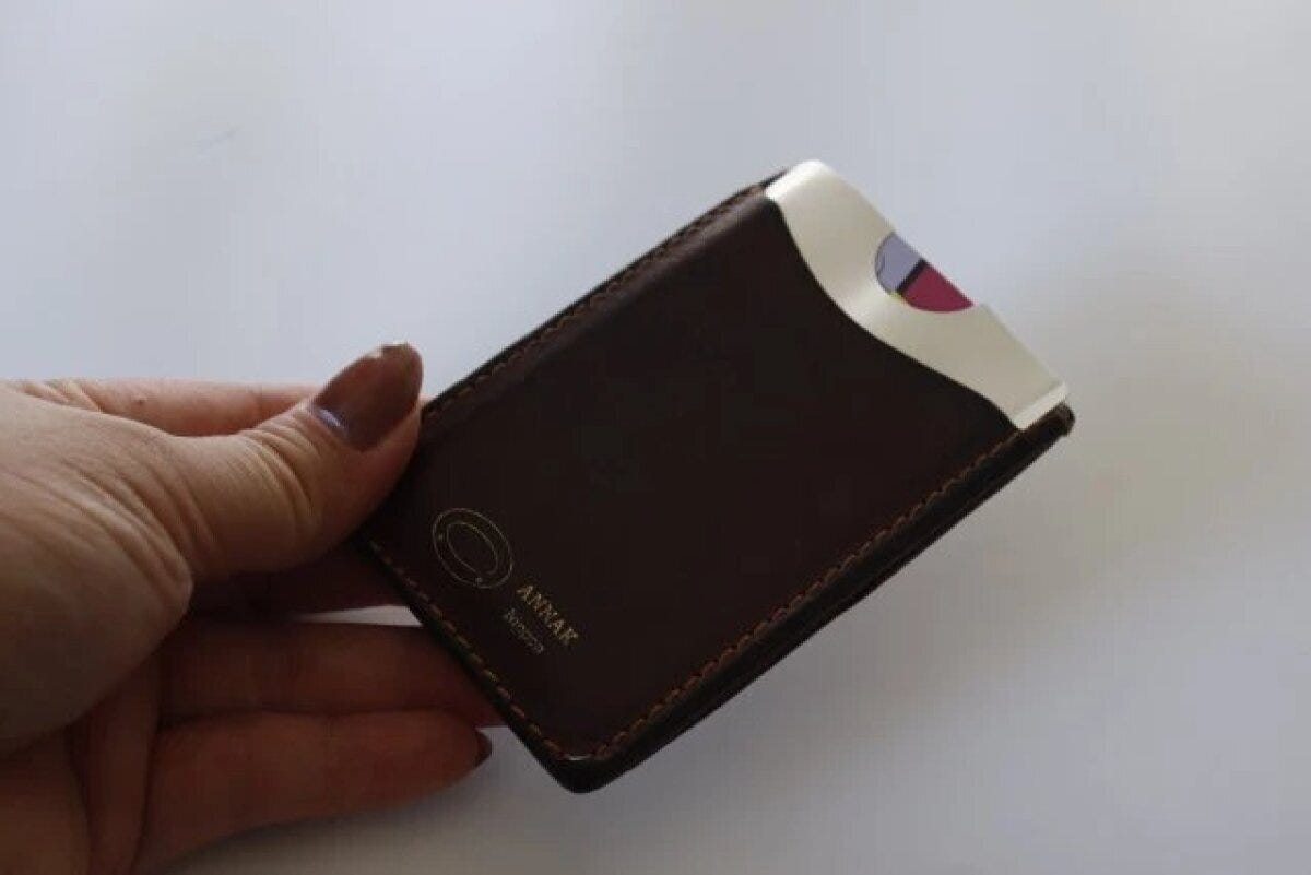 ダイソー スキミング防止カードケース(3枚) ダイソーのスキミング防止カードケース(3枚)の使用例