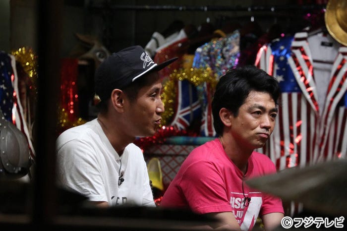 (左から)おたこぷー、おさむ(プー&ムー)(C)フジテレビ