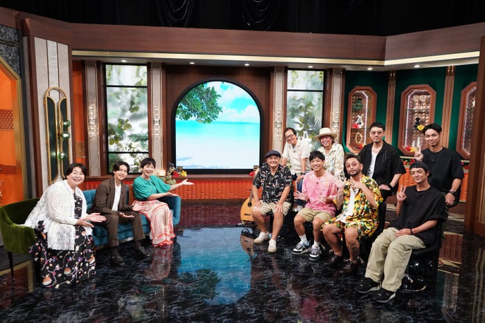 「with MUSIC」出演者(C)日本テレビ