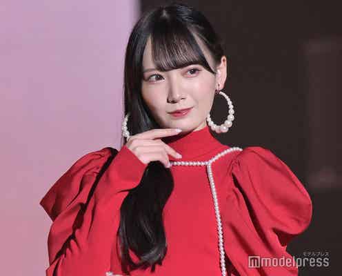 ≠ME鈴木瞳美、上品ワンピで抜群スタイル披露 愛嬌たっぷりの“人生初ランウェイ”に会場沸く<IDOL RUNWAY COLLECTION Supported by TGC>