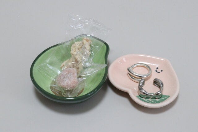 浅ボウルフルーツフェイス　プレートフルーツフェイス　使用例