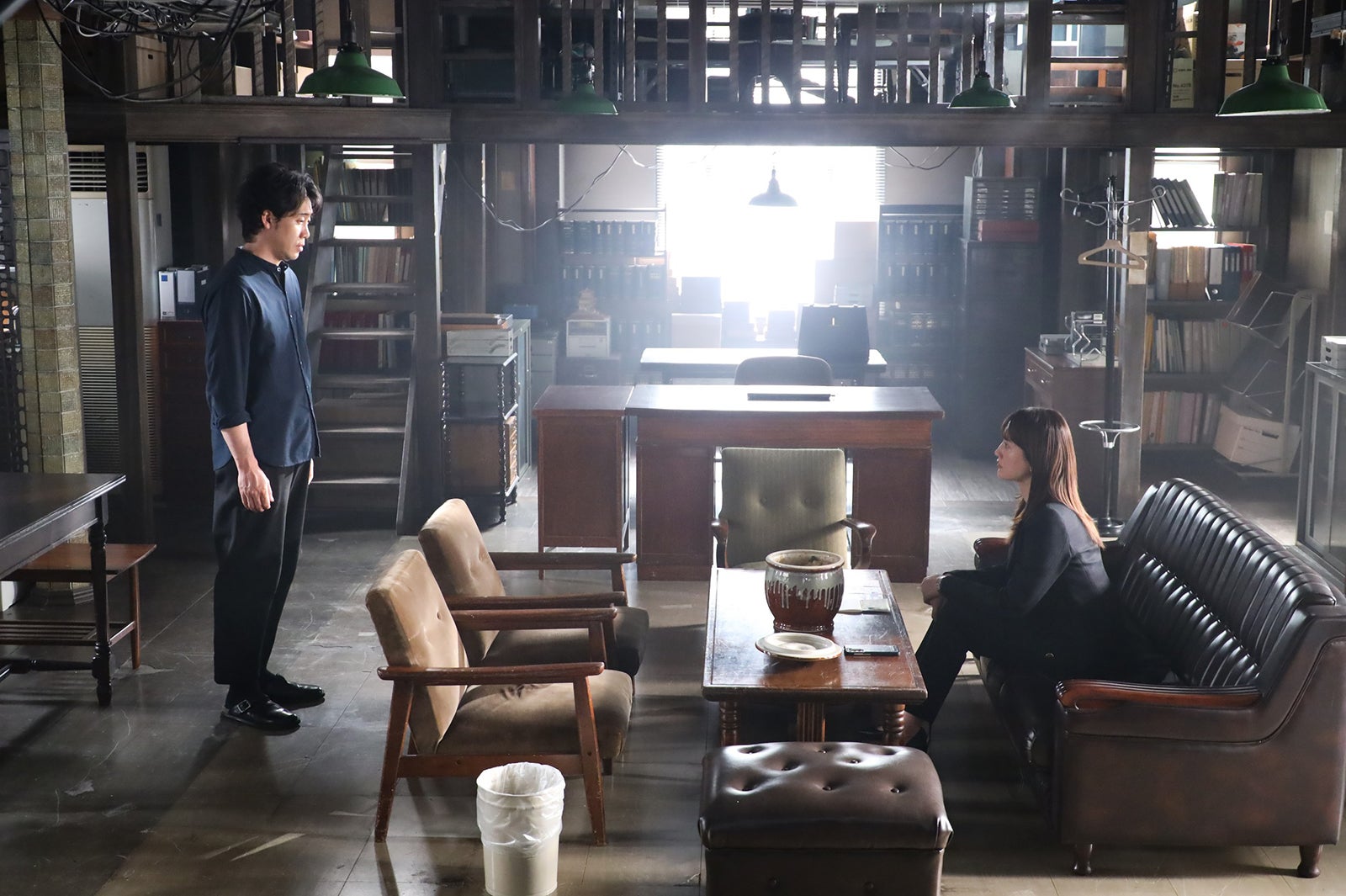 大泉洋、綾瀬はるか／「元彼の遺言状」第8話より（C）フジテレビ