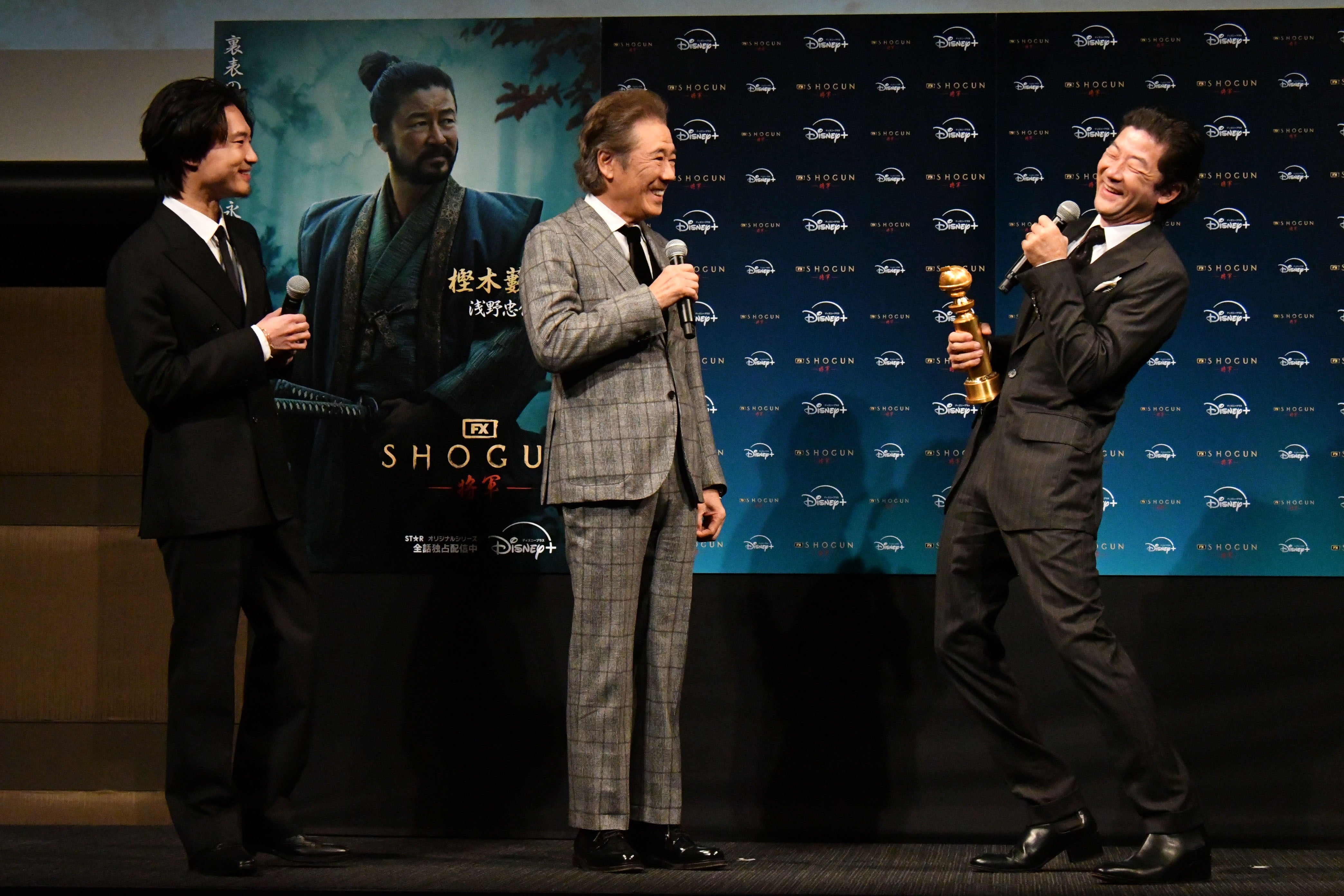 金井浩人、浅野忠信、西岡徳馬（C）2025 Disney and its related entities