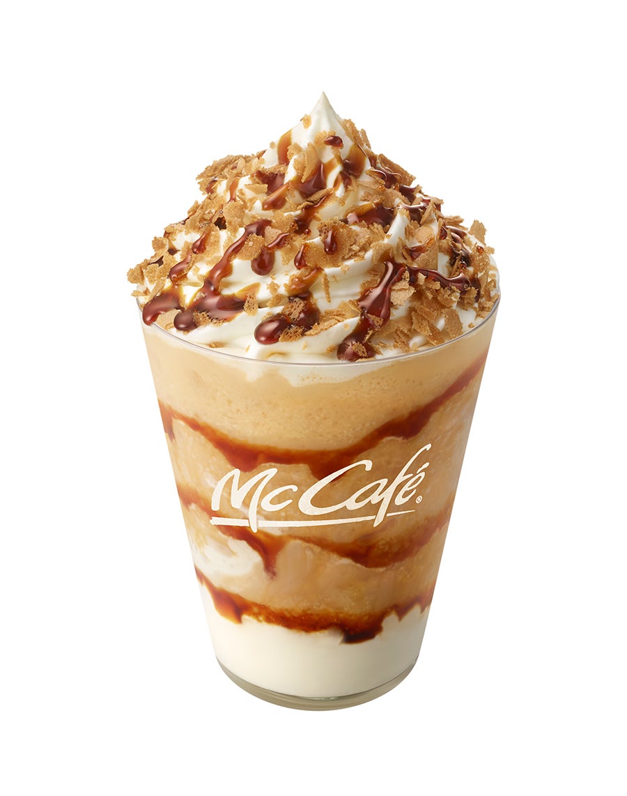 マックカフェ「クリームブリュレ」シリーズ復活、甘くほろ苦いご褒美ドリンク