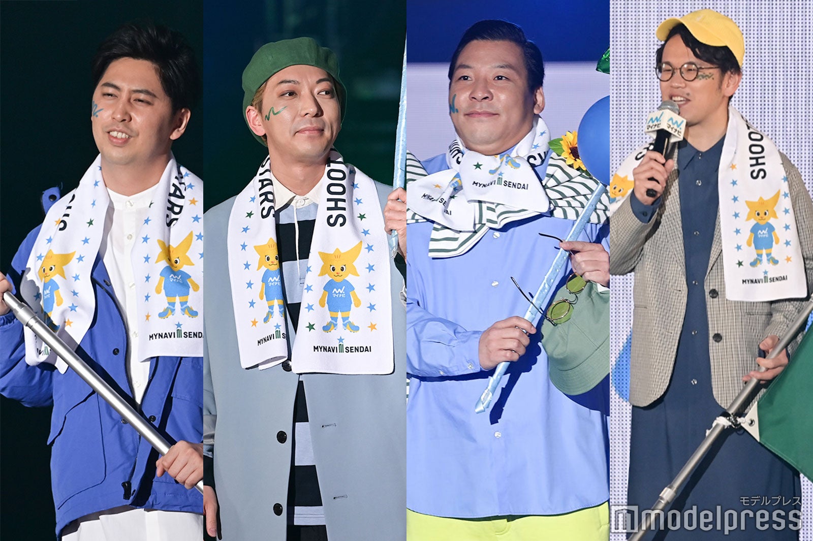 ニューヨーク＆インディアンス初登場で堂々ランウェイ　EXIT巻き込み大喜利も＜マイナビ TGC 2021＞