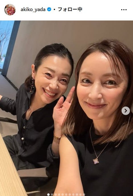 池澤智、矢田亜希子／矢田亜希子公式Instagramより