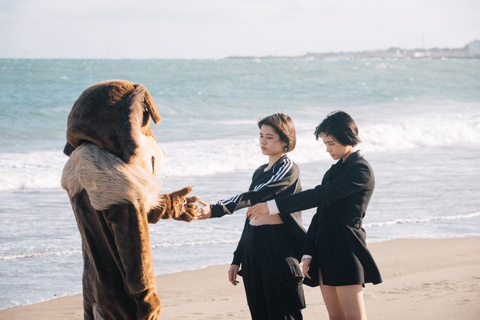 しゅうぞう、さくら、セイラ「虹とオオカミには騙されない」最終話(C)AbemaTV, Inc.