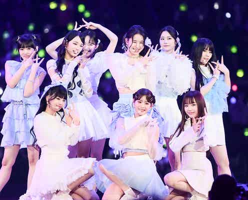 ME:I、初の「人気歌謡」ステージに感動 新衣装で可愛さ溢れる【SBS INKIGAYO LIVE in TOKYO】