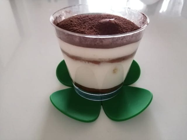 《ローソン》ティラミスカップから断面