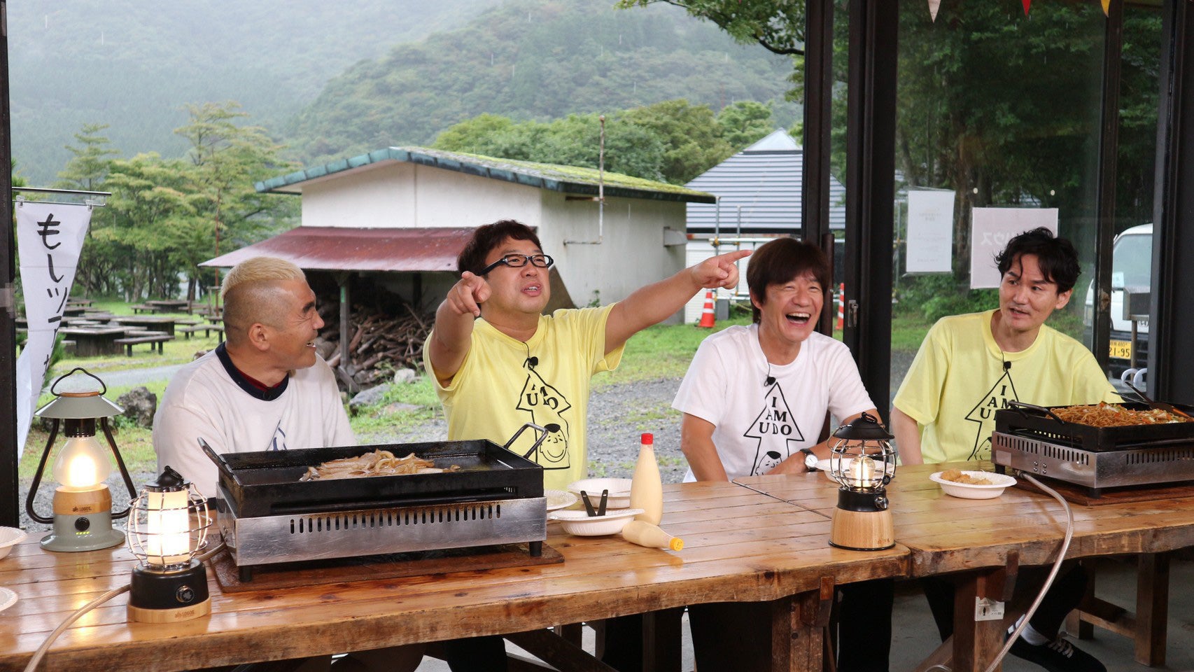 ウド鈴木、天野ひろゆき、内村光良、南原清隆（C）フジテレビ