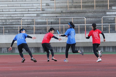 「アナマガpresents『アナウンサーだらけの陸上対決!!~just…FIGHT!スペシャル~(仮)」より (C)フジテレビ