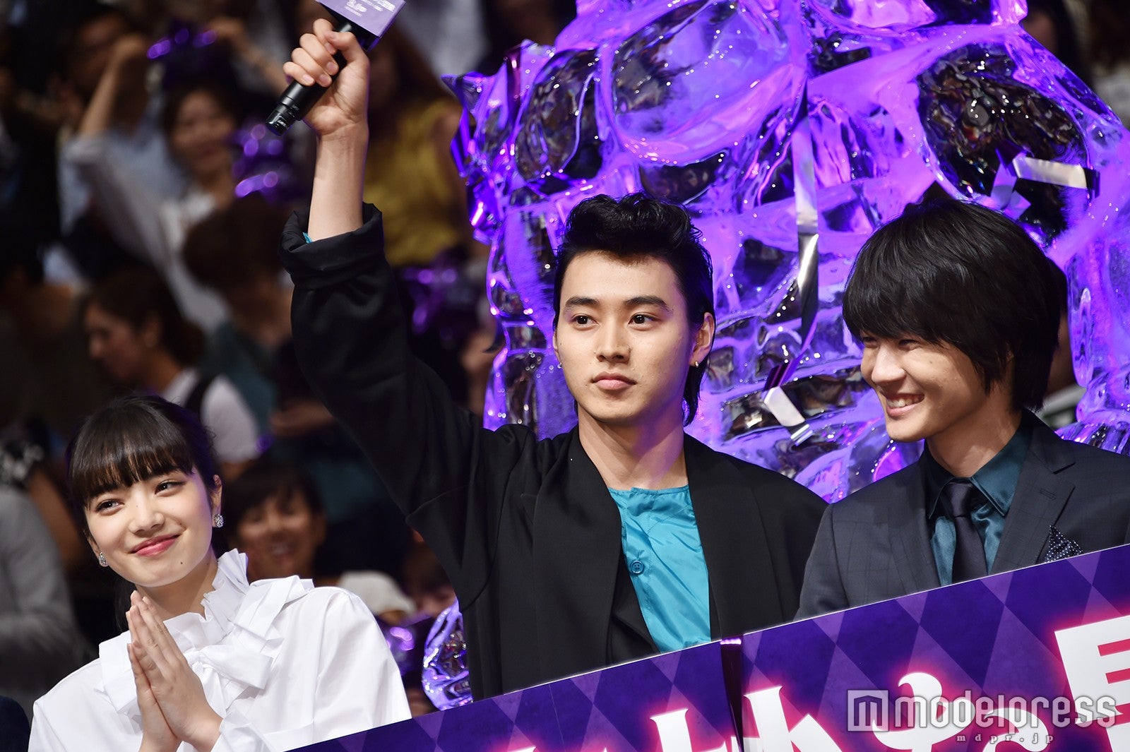 小松菜奈、山崎賢人、神木隆之介 （C）モデルプレス