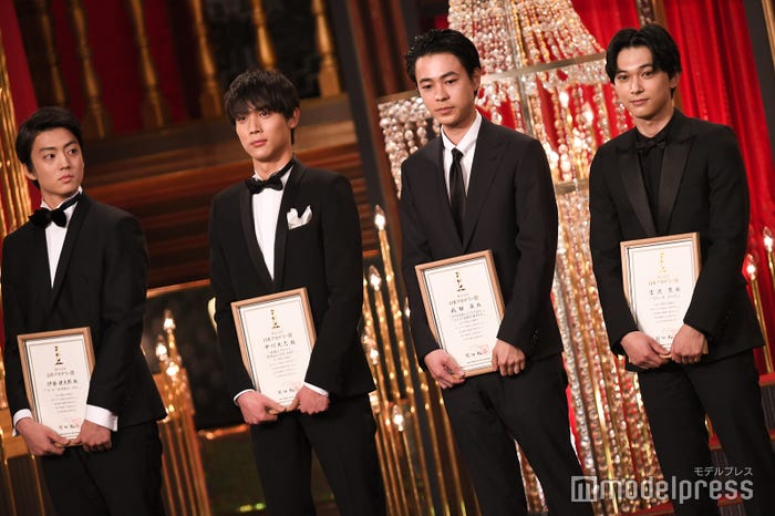 (左から)伊藤健太郎、中川大志、成田凌、吉沢亮(C)モデルプレス