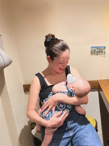 第1子出産の筧美和子、愛息子との2ショット公開「可愛すぎるママ」「幸せそう」