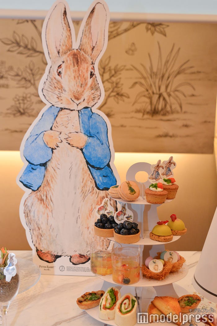 テイクアウト ピーターラビット(TM) アフタヌーンティー(C)モデルプレス