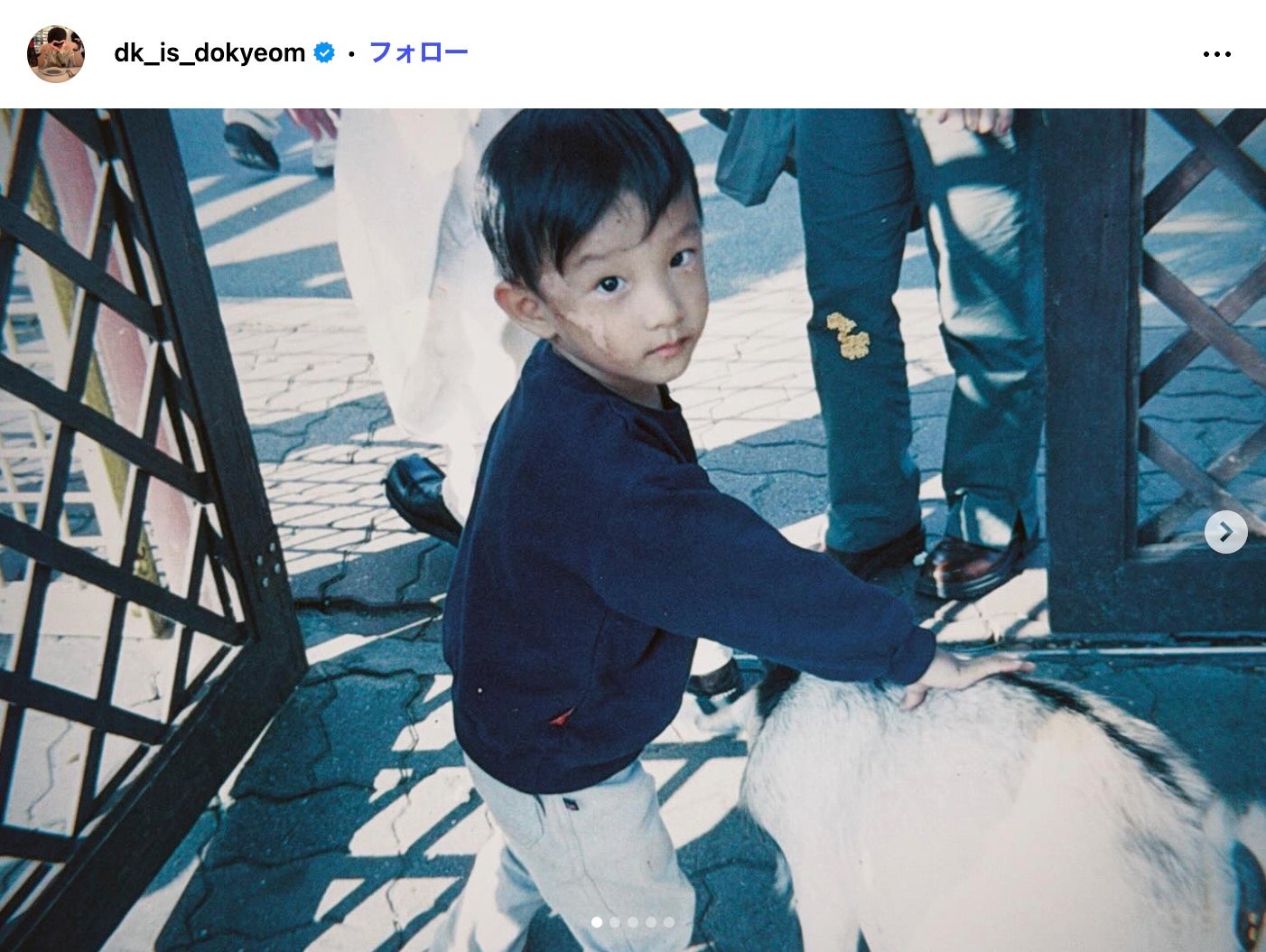 DK（ドギョム）instagramより