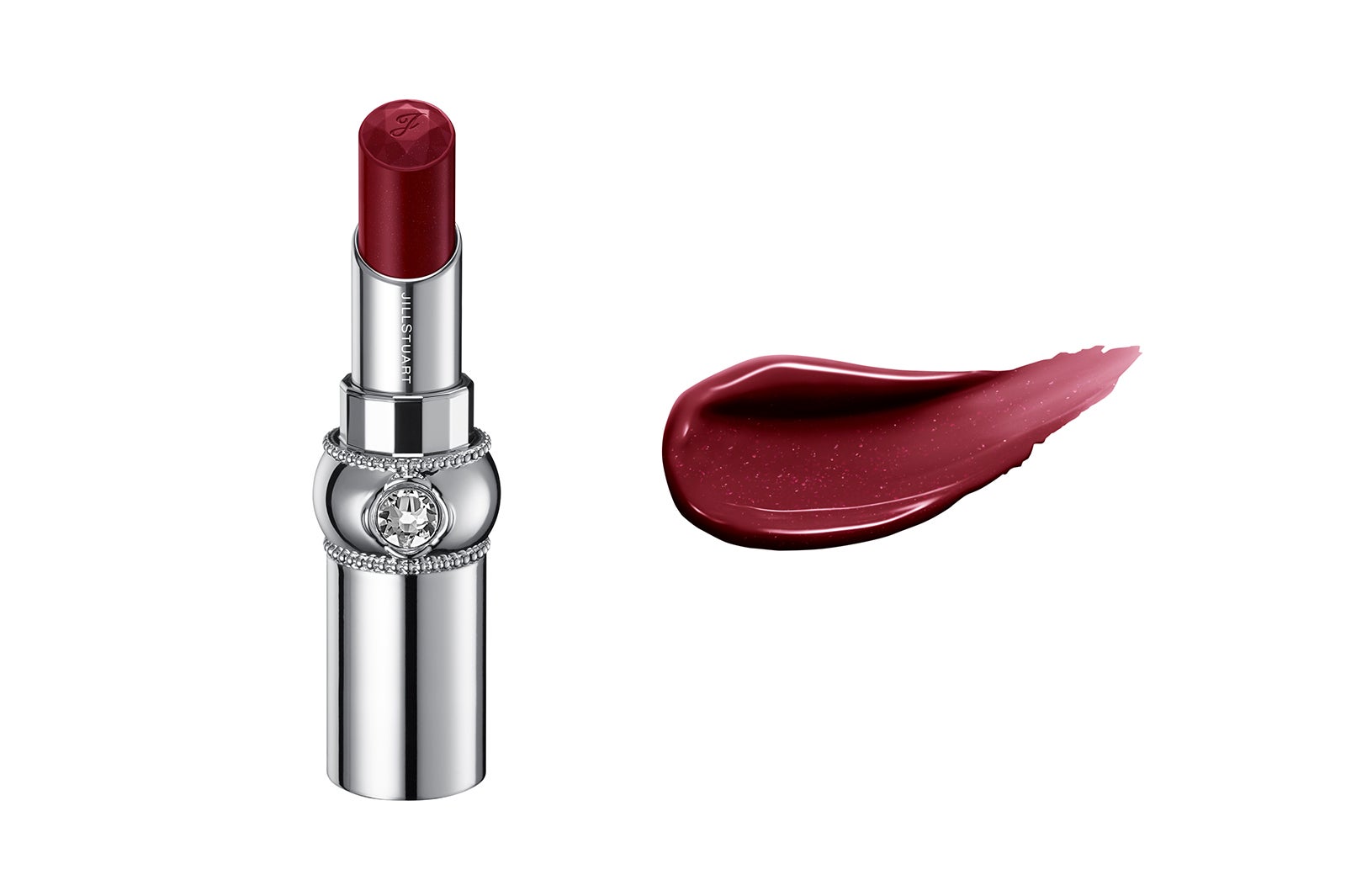 「ルージュ リップブロッサム210 burgundy dahlia」 （C）JILL STUART Beauty