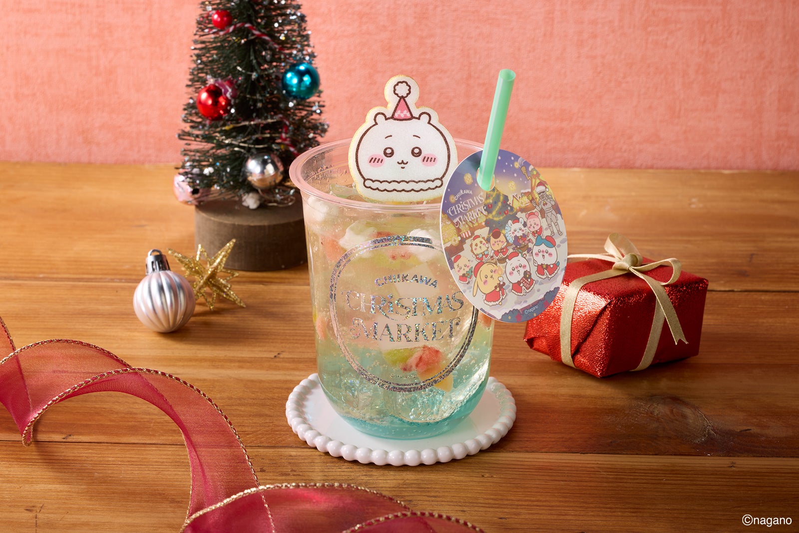 「ちいかわクリスマスマーケット」シュワっとシャンメリー（提供写真）
