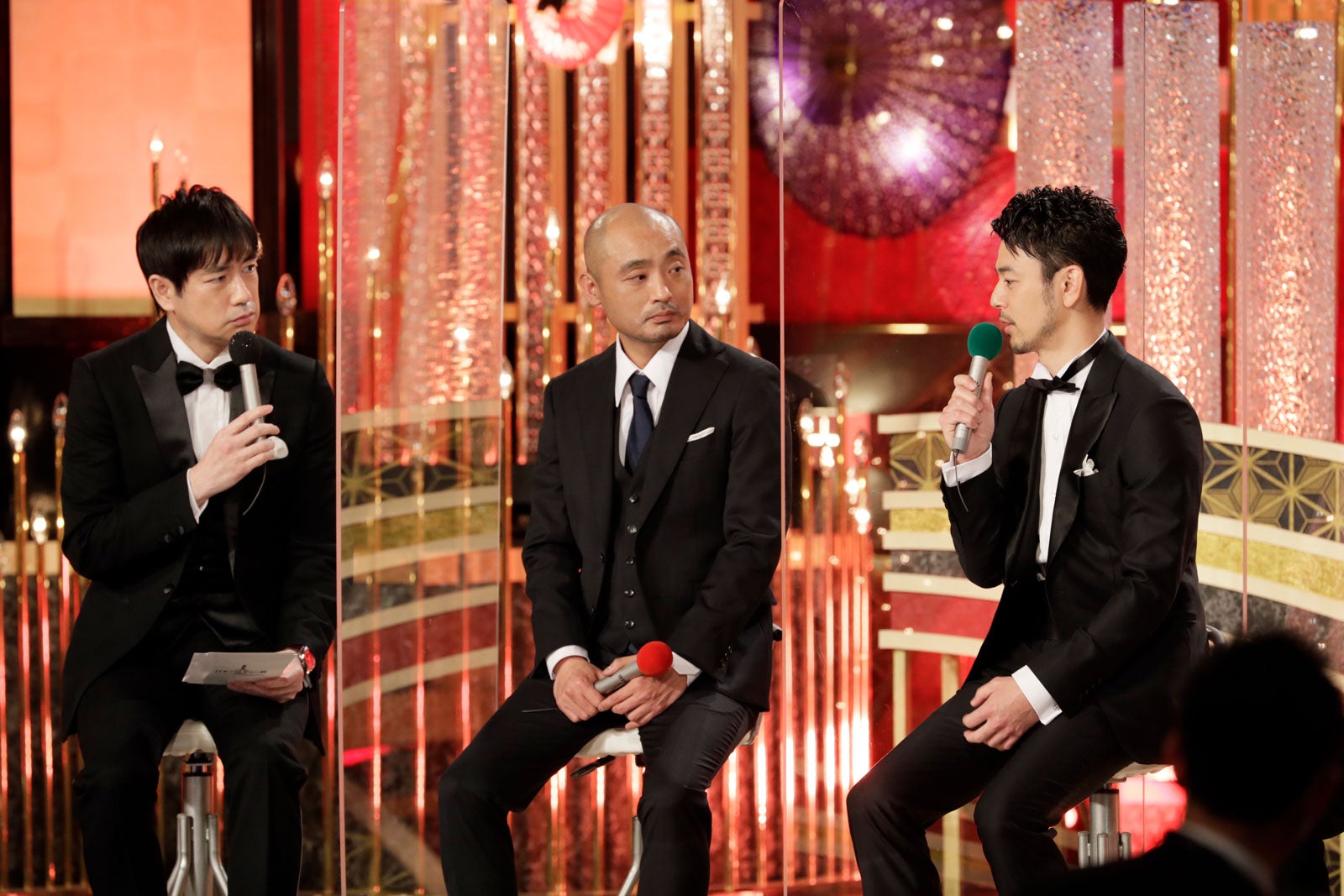 羽鳥慎一、宇野祥平、妻夫木聡（C）日本アカデミー賞協会