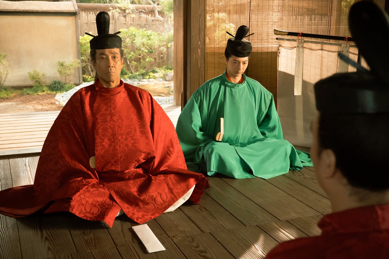 岸谷五朗、高杉真宙「光る君へ」第37話（C）NHK