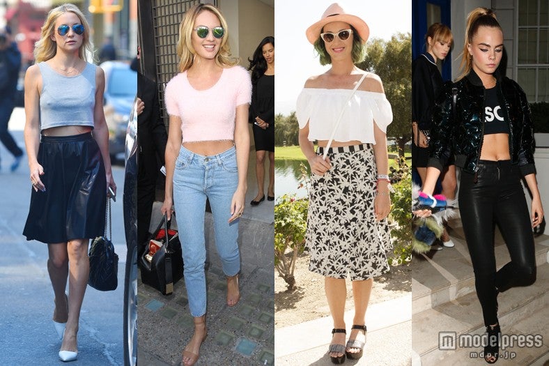 海外セレブの最旬肌見せファッション　ケイティ・ペリー、キャンディス・スワンポールら