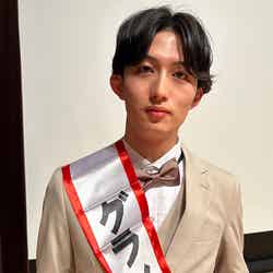 「慶應ボーイコンテスト2023」グランプリを受賞した佐藤太一さん（提供写真）