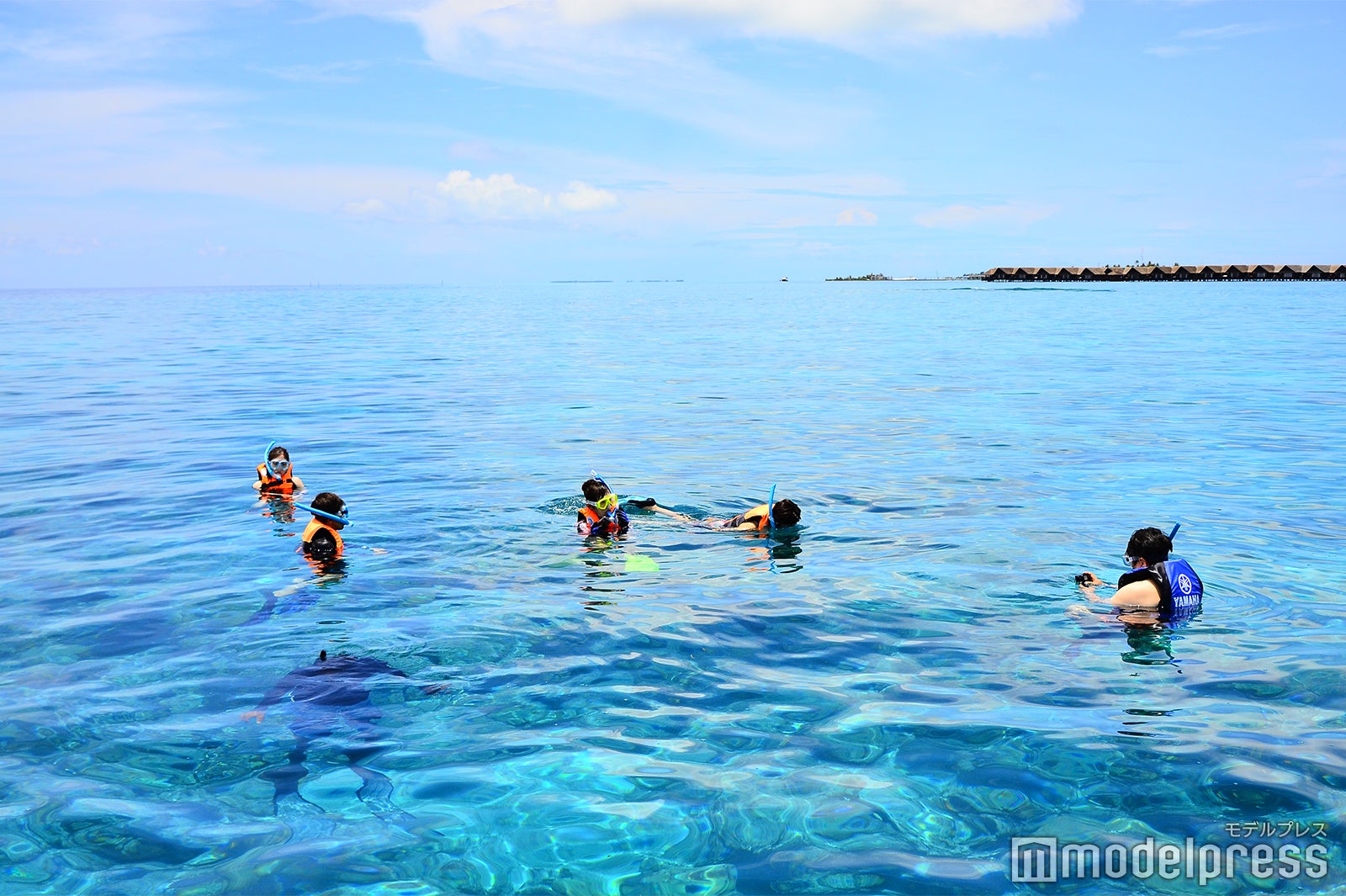 ロブスターピクニック前のシュノーケリング体験（C）モデルプレス